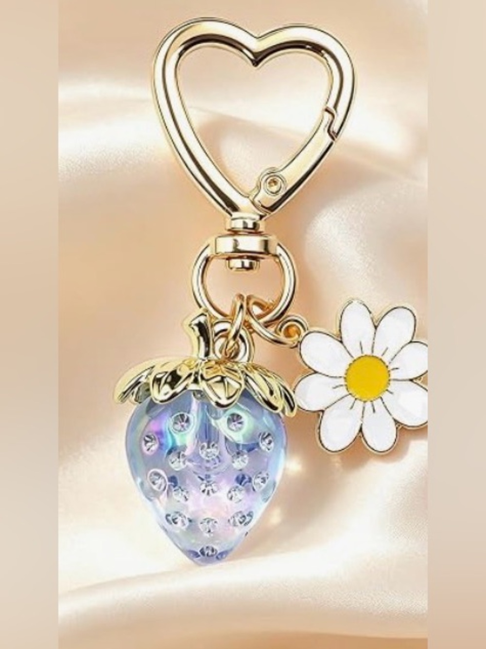 You Choose your Bag Charm Cherry or Strawberry - Picture 5 of 5